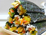 오며가며 집어먹는 야채로만 만든 노말한 김밥