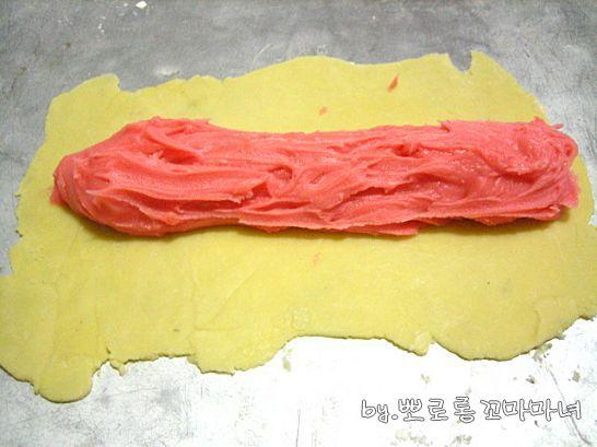 어버이날 선물용 삼색만주와 장미상투과자