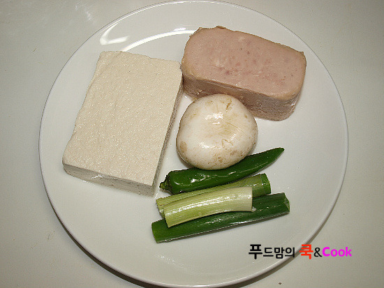 스팸 두부 조림