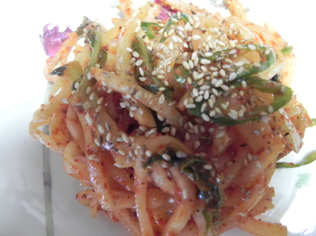 동치미반찬 이미지