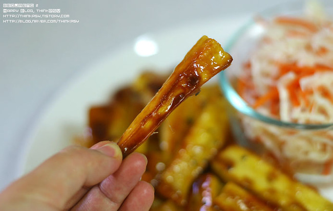 밤조림시럽을 이용한 고구마빠스