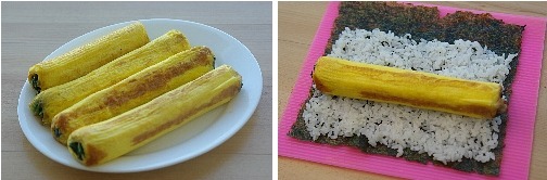 시금치 달걀김밥, 시금치 많이 먹어요 ~~ ♬