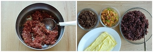 흑미김치김밥~~ 요리천사 레시피